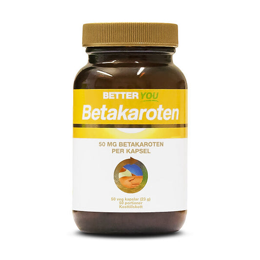 Betakaroten 50 mg Betteryou