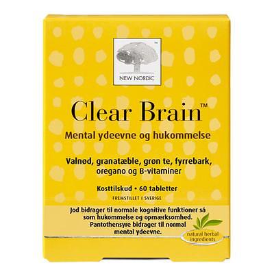 Clear Brain 60 tab New Nordic