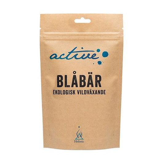 Blåbärspulver svenska blåbär 100 g Holistic