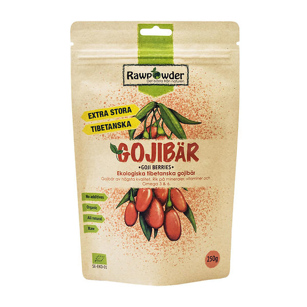 Gojibär eko 250 g Rawpowder