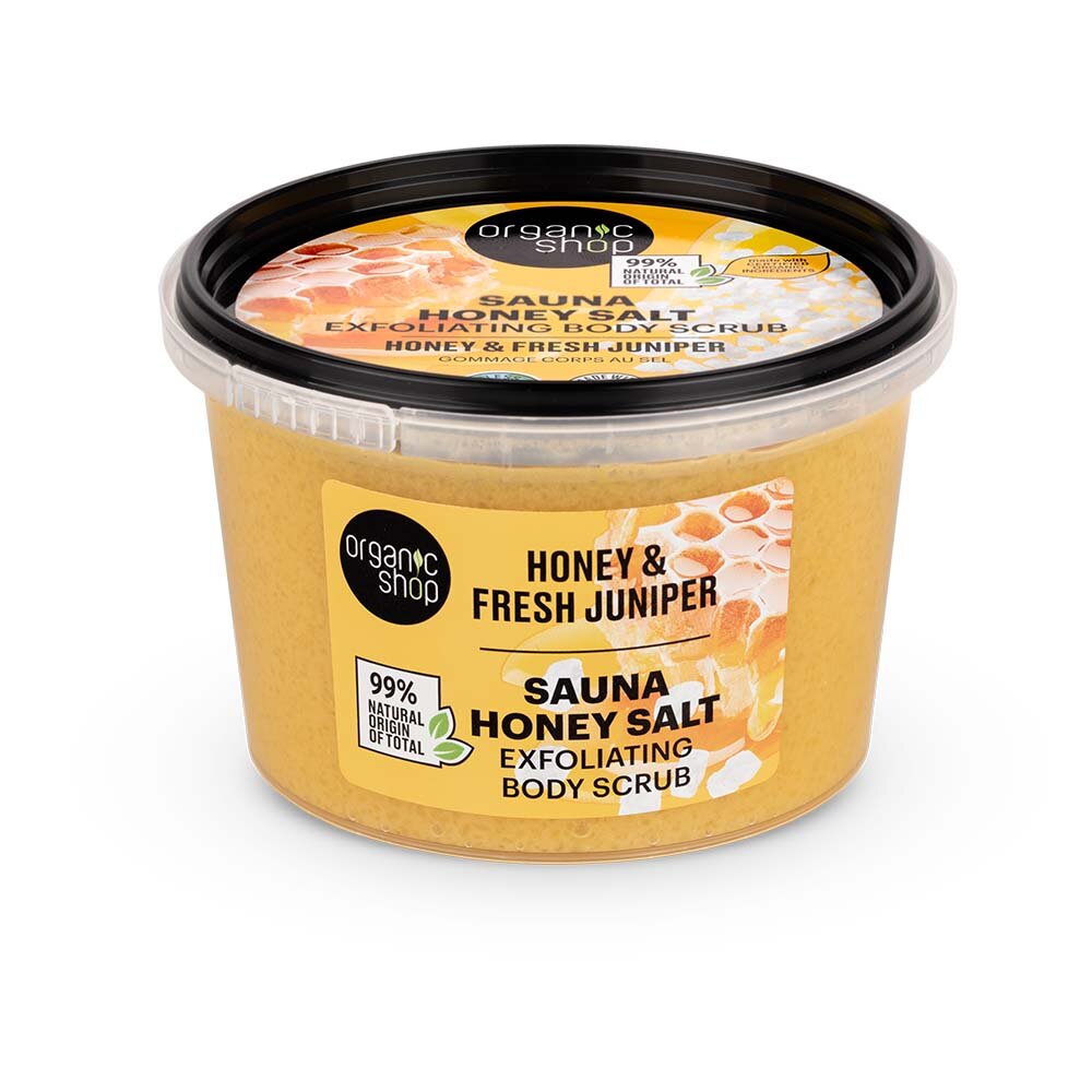 Sauna Honey Salt Exfliating Body Scrub 250 ml