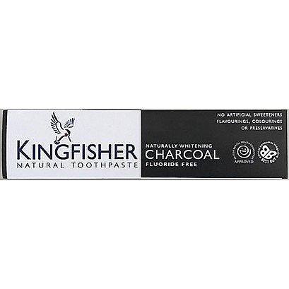 Kingfisher natural toothpaste  Charcoal  100 ml utan fluor