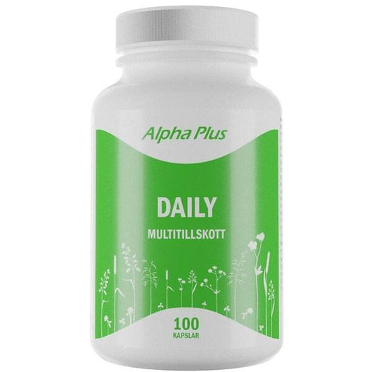 Daily vitamin/mineral 100 kap Alphaplus