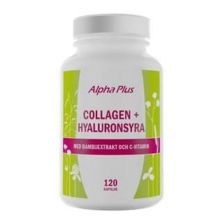 Collagen + Hyaluronsyra 120 kap Alphaplus