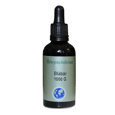 Blåbär droppar 50 ml örtspesialisten