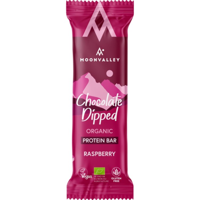 Chocolate Dipped Proteinbars Hallon Moonvally 50 g