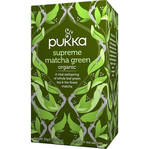Pukka Te  Supreme Matcha Green org 30 g