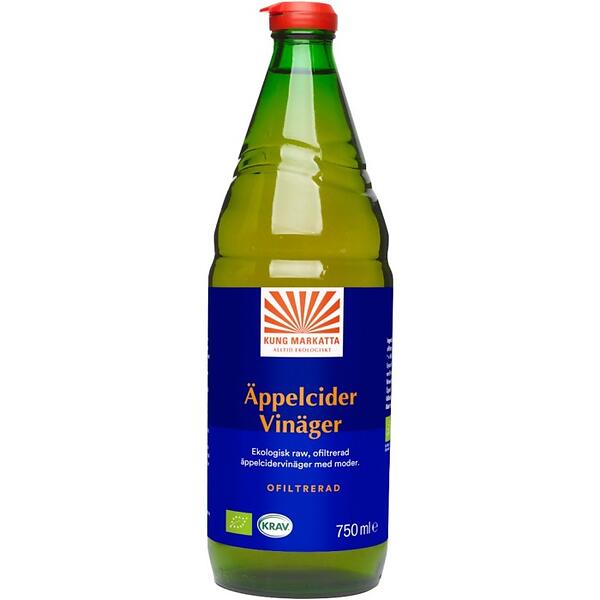Äppelcider vinäger ofiltrerad  Kungmarkatta  Eko
