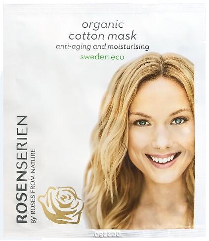 Organic Cotton mask 15 ml Rosenserien