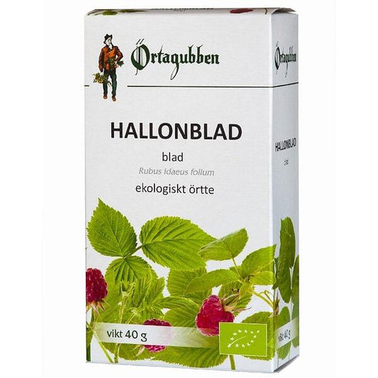 Hallonblads  Te  Örtagubben 40 g