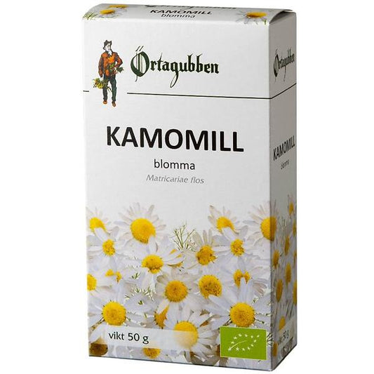 Kamomill blomma Ört te 50 g Örtagubben