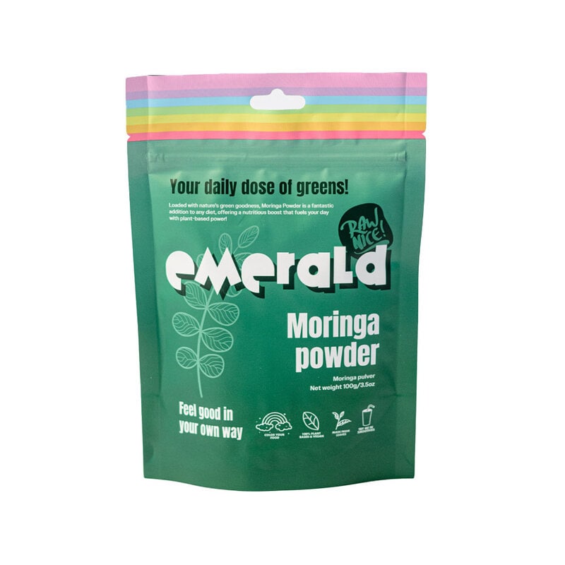 Moringa pulver 100 g Raw nice