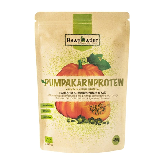 Pumpakärn Protein 450 g Rawpowder
