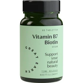 Vitamin B7 Biotin Vegan 60 tab Great earth