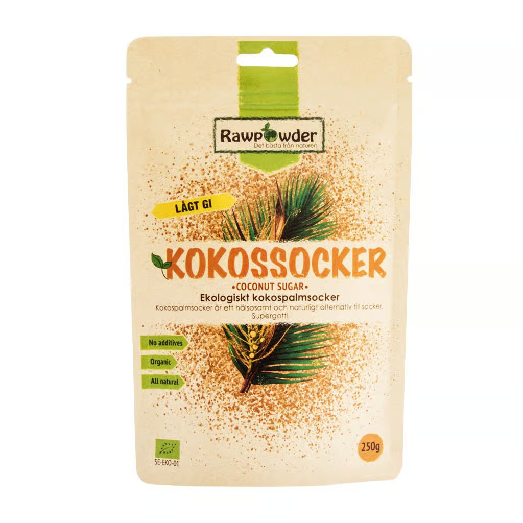 Kokosblomsocker  Eko 250g Rawpowder