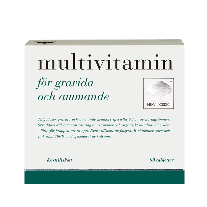 New Nordic Multivitamin för gravida och ammande 90 tabletter