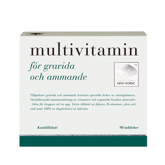 New Nordic Multivitamin för gravida och ammande 90 tabletter